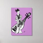 Canvas wrap Geisha Girl (Voorkant)