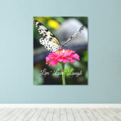 Canvas Wrap/Live Love (Insitu (Houten vloer))