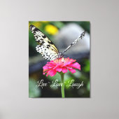 Canvas Wrap/Live Love Afdruk (Voorkant)