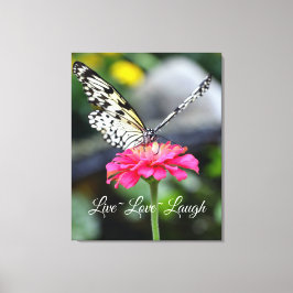 Canvas Wrap/Live Love Afdruk