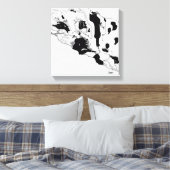 Canvas wrap Print/ Dalmatian (Insitu (Slaapkamer))