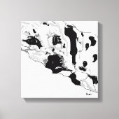 Canvas wrap Print/ Dalmatian Afdruk (Voorkant)