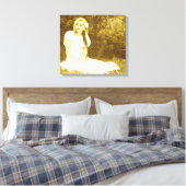 Canvas Wrap Print met je foto! Voeg je afbeelding  (Insitu (Slaapkamer))
