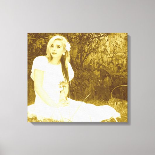 Canvas Wrap Print met je foto! Voeg je afbeelding  (Voorkant)