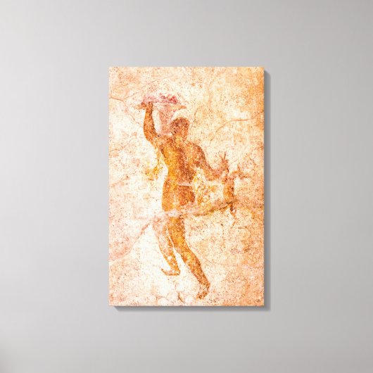 Canvas Wrap - Roman Fresco, Ancient Pompeii, Itali (Voorkant)