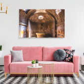 Canvas Wrap - Romeinse baden - Ancient Pompeii, It Afdruk (Insitu (Woonkamer))