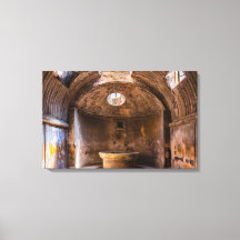 Canvas Wrap - Romeinse baden - Ancient Pompeii, It