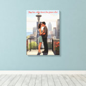 canvasafdichting canvas afdruk (Insitu (Houten vloer))