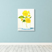 Canvasafdruk Canvas Afdruk (Insitu (Houten vloer))