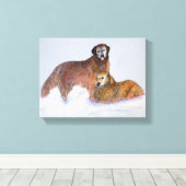 Canvasafdruk Canvas Afdruk (Insitu (Houten vloer))