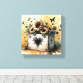 canvasafdruk canvas afdruk (Insitu (Houten vloer))