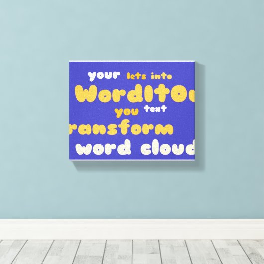 Canvasafdruk Canvas Afdruk (Insitu (Houten vloer))