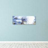 Canvasafdruk "Halloween Tree" Canvas Afdruk (Insitu (Houten vloer))