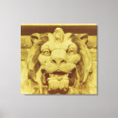 Canvasafdruk - Lion's Head Canvas Afdruk (Voorkant)