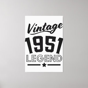 canvasafdruk van 1950 canvas afdruk