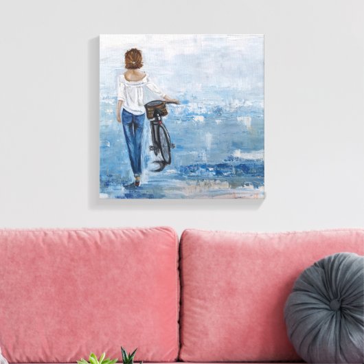 Canvasafdruk van oorspronkelijke olie op canvas (Insitu (Woonkamer))