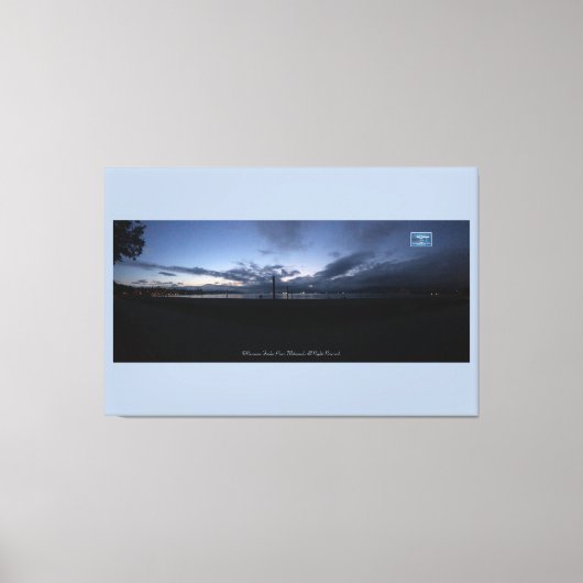 CanvasBabyBlue(Water Front117)RFPMDesigns©️2019/24 Canvas Afdruk (Voorkant)