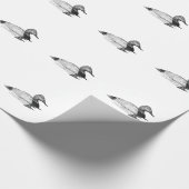 Canvasback Duck Cadeaupapier (Hoek)
