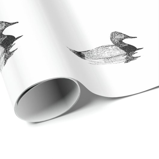 Canvasback Duck Cadeaupapier (Rol Hoek)