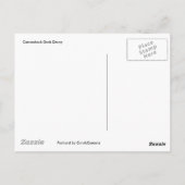 Canvasback Duck Decoy-Briefkaart Briefkaart (Achterkant)