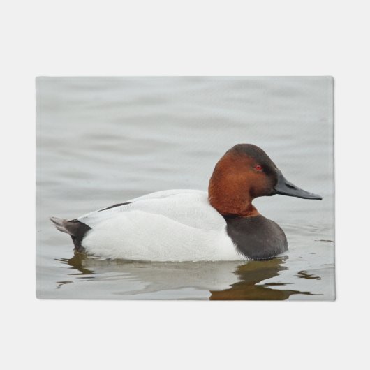 Canvasback Duck Drake Deurmat (Voorkant)