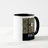 Canvasback Duck Hunting Name Sports Outdoor Camo Mok (Voorkant rechts)