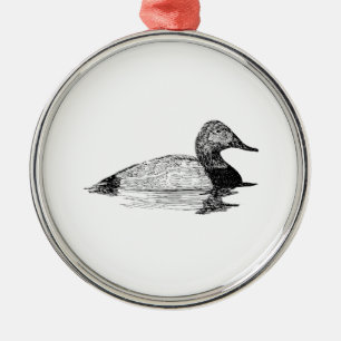 Canvasback Duck Ornament