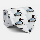 Canvasback duck stropdas (Opgerold)