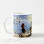 Canvasback Ducks Coffee Mok Wrap Design (Links)