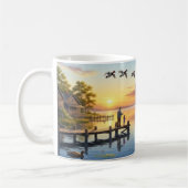 Canvasback Ducks Coffee Mok Wrap Design (Links)
