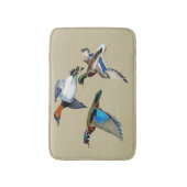 Canvasback-, Wilde Eend- en Carolina-eenden vliege Badmat (Voorkant Verticaal)
