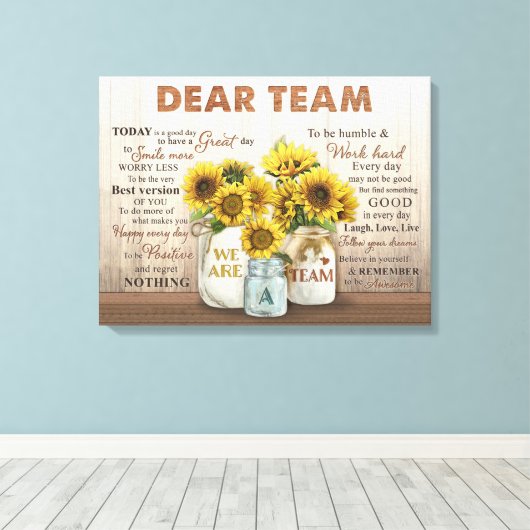 Canvasdrukken voor Kantoor Canvas Afdruk (Insitu (Houten vloer))