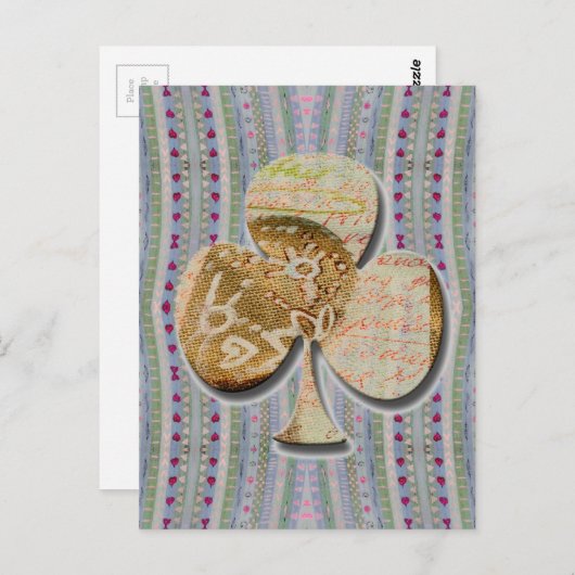 Canvasklaver Briefkaart (Voorkant / Achterkant)