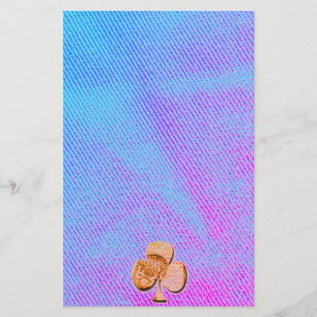 Canvasklaver, patroon van heldere denim textiel (Voorkant)