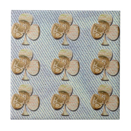 Canvasklaver Tegeltje (Voorkant)