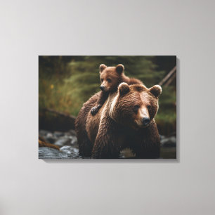 Canvasmuur Art-Yellowstone Beer Canvas Afdruk