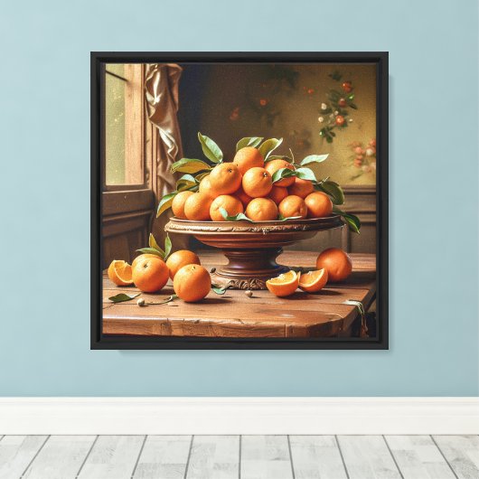 Canvasprint 30x30 cm canvas afdruk (Insitu (Houten vloer))