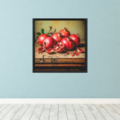 Canvasprint 40x40cm canvas afdruk (Insitu (Houten vloer))