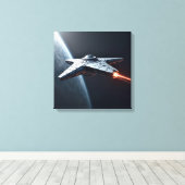 Canvasprint (Aardsgebonden) Canvas Afdruk (Insitu (Houten vloer))