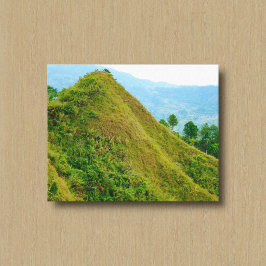 Canvasprint Bergtop Canvas Afdruk
