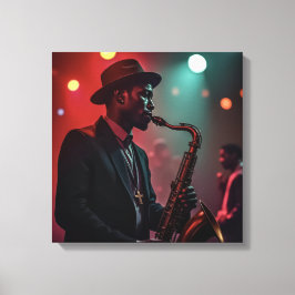 Canvasprint (Bourban Street Blues) Canvas Afdruk