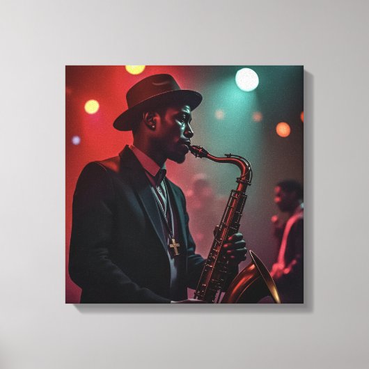 Canvasprint (Bourban Street Blues) Canvas Afdruk (Voorkant)
