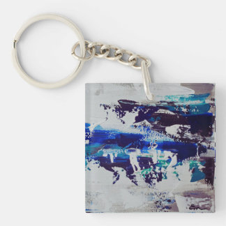Canvasprint Brise | Hedendaagse abstracte kunst Sleutelhanger