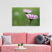 Canvasprint Daisyelegantie Canvas Afdruk (Insitu (Woonkamer))