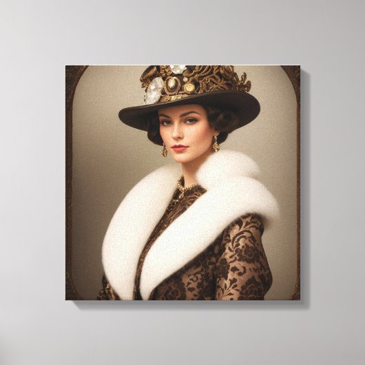 Canvasprint (de vergulde tijd) canvas afdruk (Voorkant)