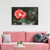Canvasprint De Verwelkende Roos Canvas Afdruk (Insitu (Woonkamer))