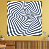 Canvasprint - Door de tunnel Canvas Afdruk (Insitu (Woonkamer))