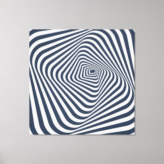 Canvasprint - Door de tunnel Canvas Afdruk (Voorkant)