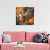 Canvasprint (Exotica-3) Canvas Afdruk (Insitu (Woonkamer))