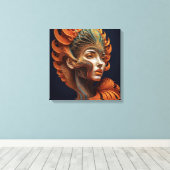 Canvasprint (Exotica-4) Canvas Afdruk (Insitu (Houten vloer))